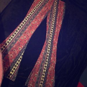 Fashion Nova desert dreamer flare pants!